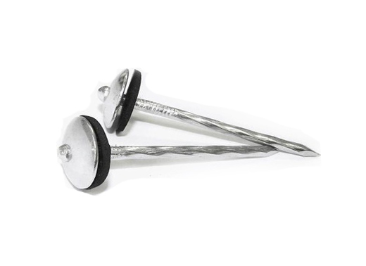 Metal ve Plastik Başlı Çatı Çivileri